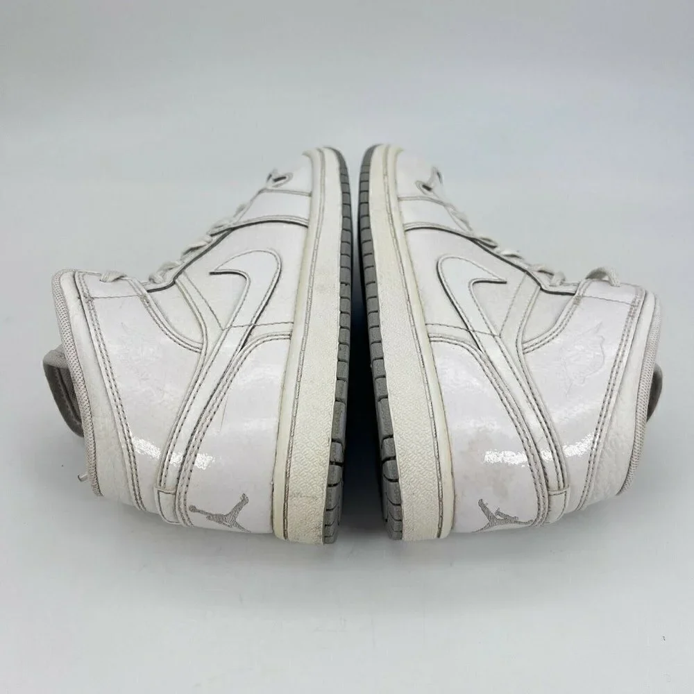 Nike Jordan 1 Phat White Wolf Grey Youth Sneaker Shoes 364772 102 Size 3 Y